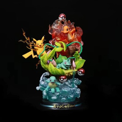 Pokémon Starter Evolution 26cm COLLECTIBLE STATUE Anime Action Figure