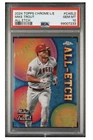 2024 MIKE TROUT TOPPS CHROME LOGOFRACTOR EDITION CHROME ALL ETCH PSA 10 POP 10
