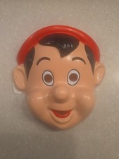 Máscara de Halloween de colección de Pinocho 1993 disfraz Walt Disney cuento de hadas