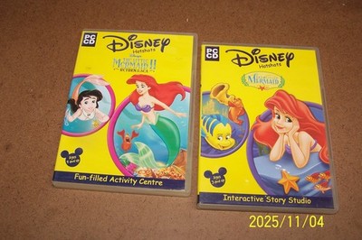2 Disney Games   Little Mermaid  + Little Mermaid II