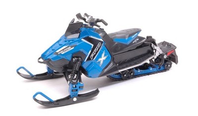 NEW RAY 1/16 MOTORRAD SCHLITTEN NEWRAY POLARIS 800 SWITCHBACK PRO X STATISCHE...