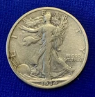 1934-S Walking Liberty Half Dollar, VF+/EF, See Pics