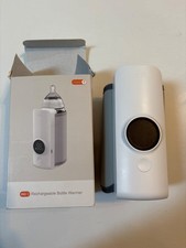 Portable Bottle Warmer,Travel-Friendly,Fast-Heating,Cordless  Rechargable