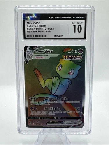 Mew VMAX (Secret) 268/264 Swsh08: Fusion Strike Holo