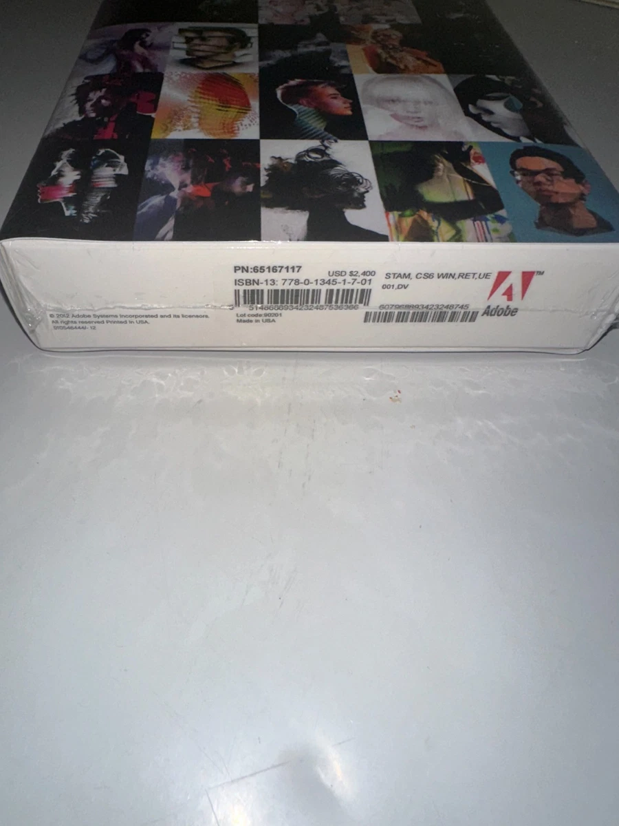Caja CS6 Master Collection versión al por menor para Windows