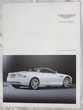ASTON MARTIN DB 9 SPORT & LUXURY SPECIAL EDITIONS SALES BROCHURE 2011 RARE