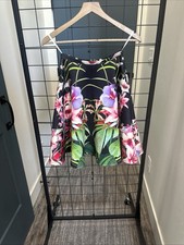 TED BAKER LONDON 'Hotley' Tropical Print Skirt SZ 0