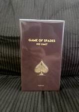 Unisex Game Of Spades No Limit Parfum by Jo Milano Paris 100ml "Limited Edition"