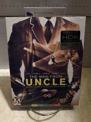 The Man From UNCLE U.N.C.L.E. 4K Limited Edition Blu-ray [2015] Arrow Slip Cover
