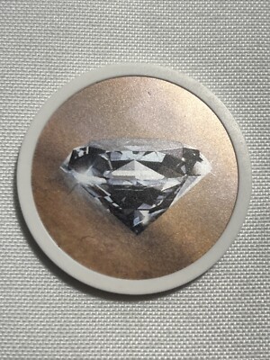 Splendor Game Diamond Token White ONE Single Gem Piece Replacement Part
