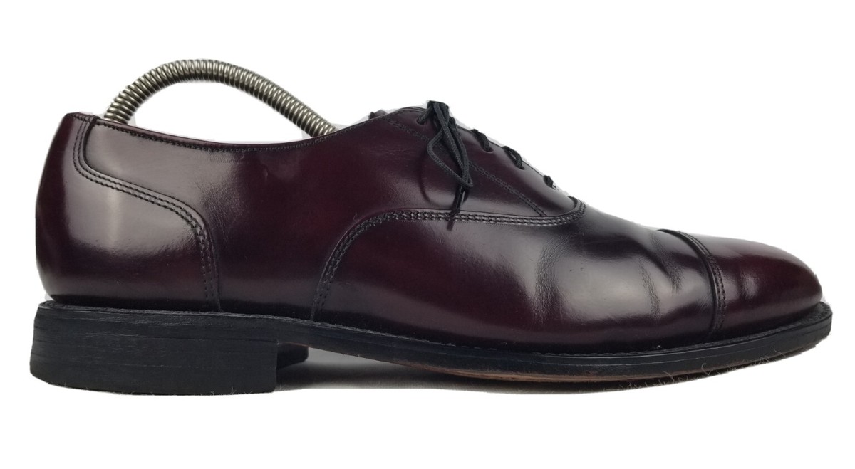 Bostonian Classics Burgundy Leather Cap Toe Oxford Derby 