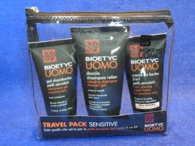 BIOETYC UOMO TRAVEL PACK SHOWER GEL AFTERSHAVE GEL & BALM HAMMERPREIS TOP