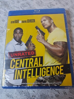 Central Intelligence (Blu-ray, 2016) NEW SEALED