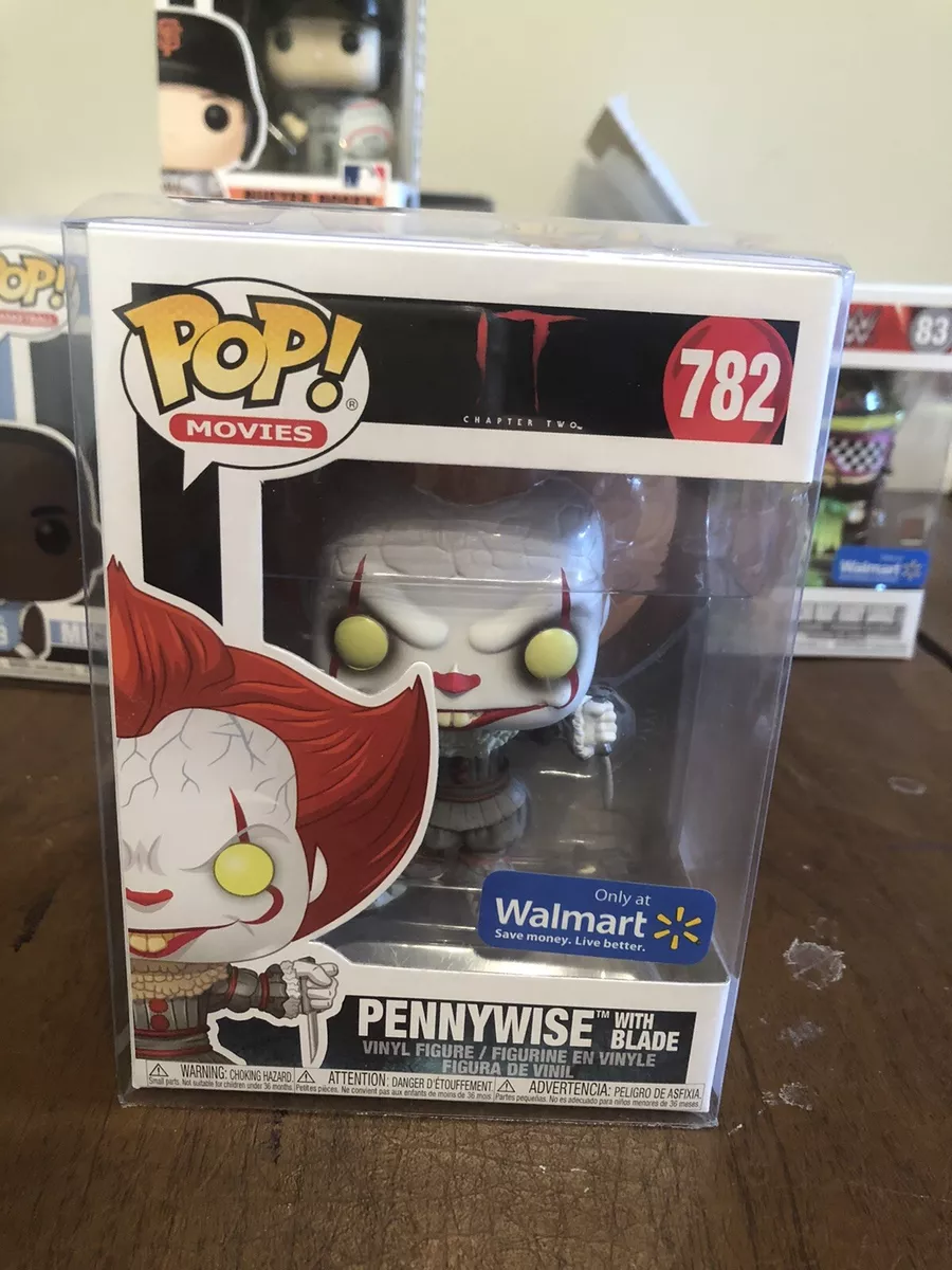 Funko POP Pennywise W Blade 782 Walmart Exclusive IT Chapter Two SEE PICS