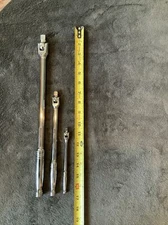 Snap On 3pc Breaker Bar Set, Used Once….1/2, 3/8, 1/4 Drives…….b