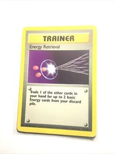 ENERGY RETRIEVAL - 81/102 - Base Set - Pokemon Card - LP