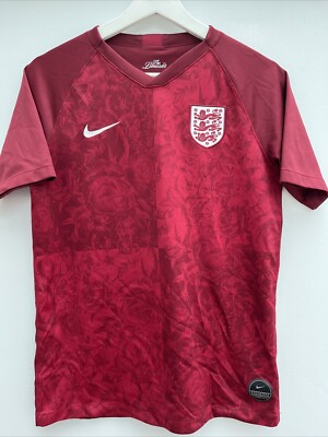 England Löwinnen 2020 Auswärts Fußball Trikot Nike Rot Mädchen Große 13-15 Jahre XL