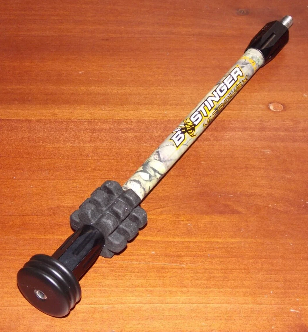 Stabilisateur Bee Stinger 6 Pouces Pour Arc – Amortisseur De Vibrations, Utilisé Mais En Bon état