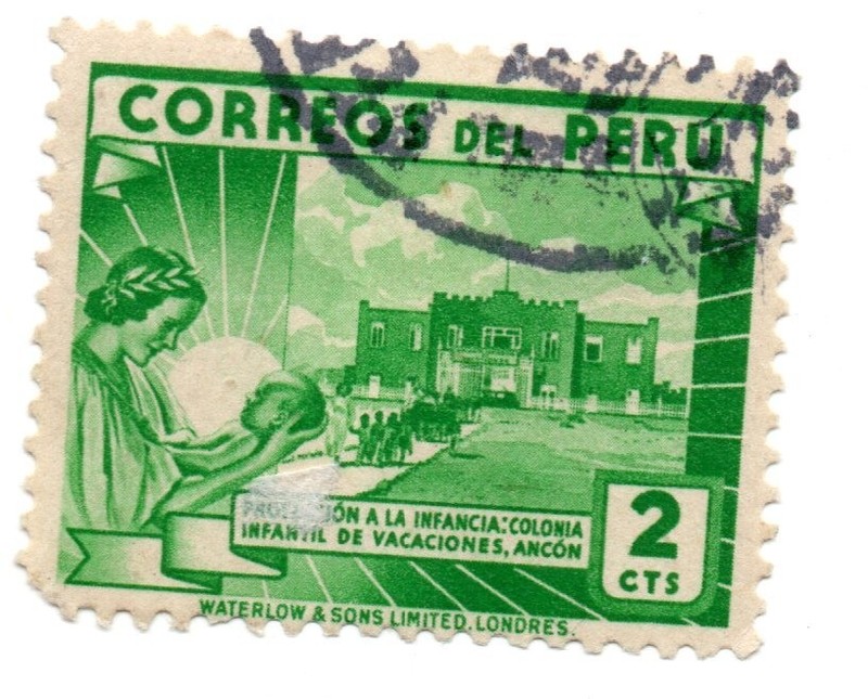 Childhood Protection, Ancon's Children Summer Camp, Perú 1945, used 12
