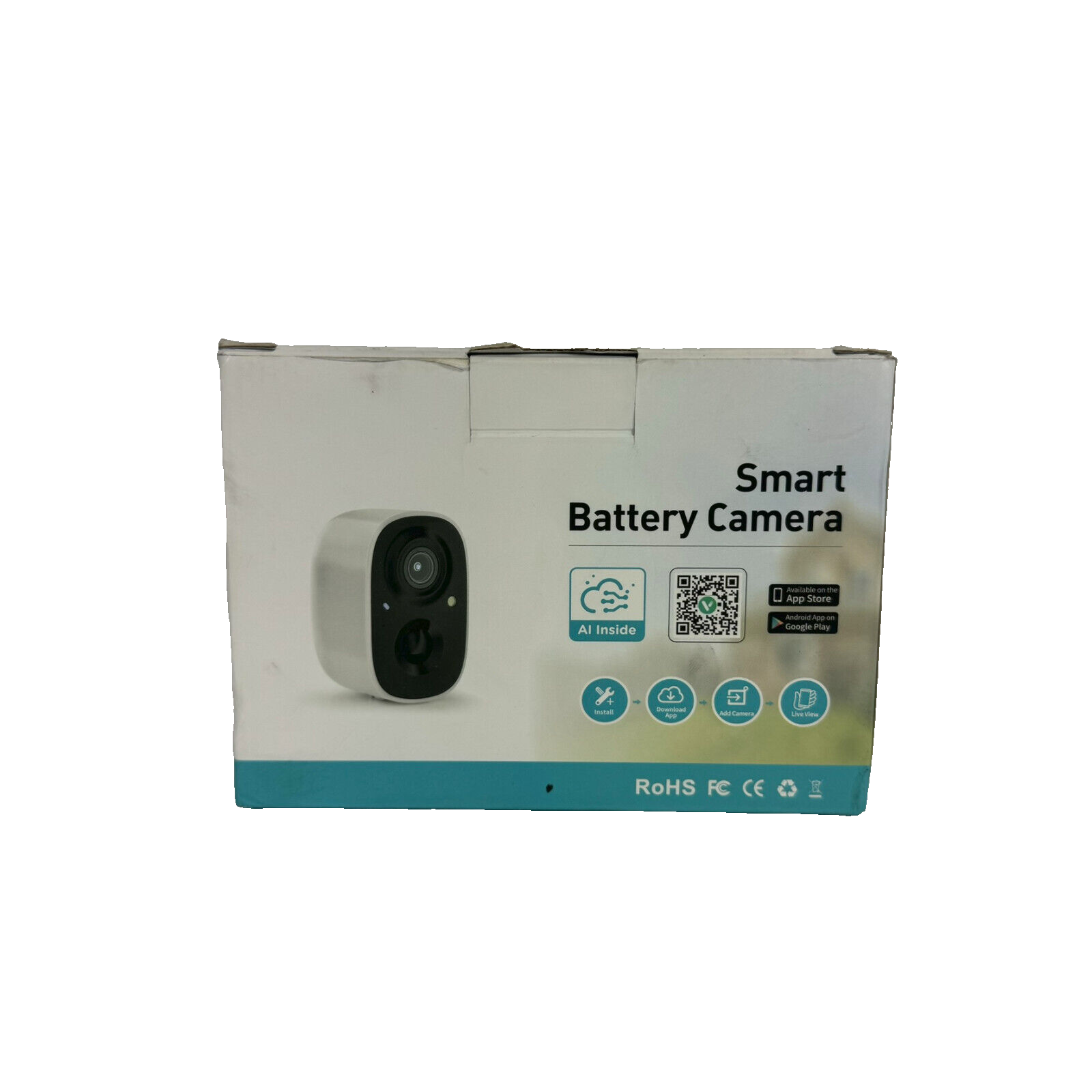 Security Camera Wireless Outdoor, 2-Way Talk Battery Powered Wi-Fi Cameras-image