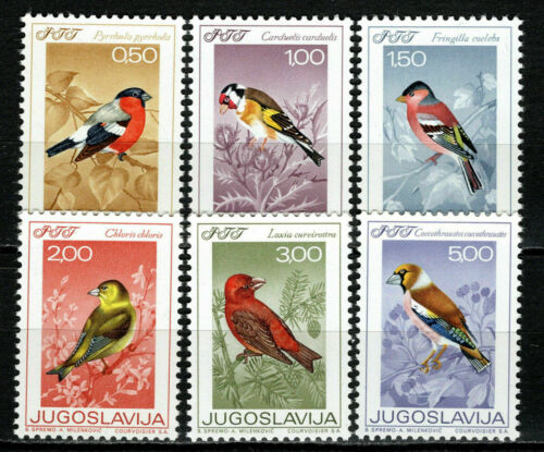 Yougoslavie 1968 ☀ Faune - Oiseaux Michel 1274/1279 ☀ Comme neuf jamais articulé (**) - Photo 1 sur 1