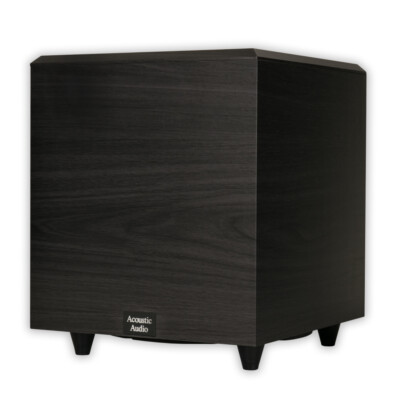 Acoustic Audio PSW-10 Home Theater Powered 10'' Subwoofer 400 Watts Surround