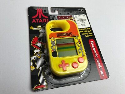 Pocket Arcade Hangman Handheld Game Electronic Gaming Toy Black Yellow Fast  Ship