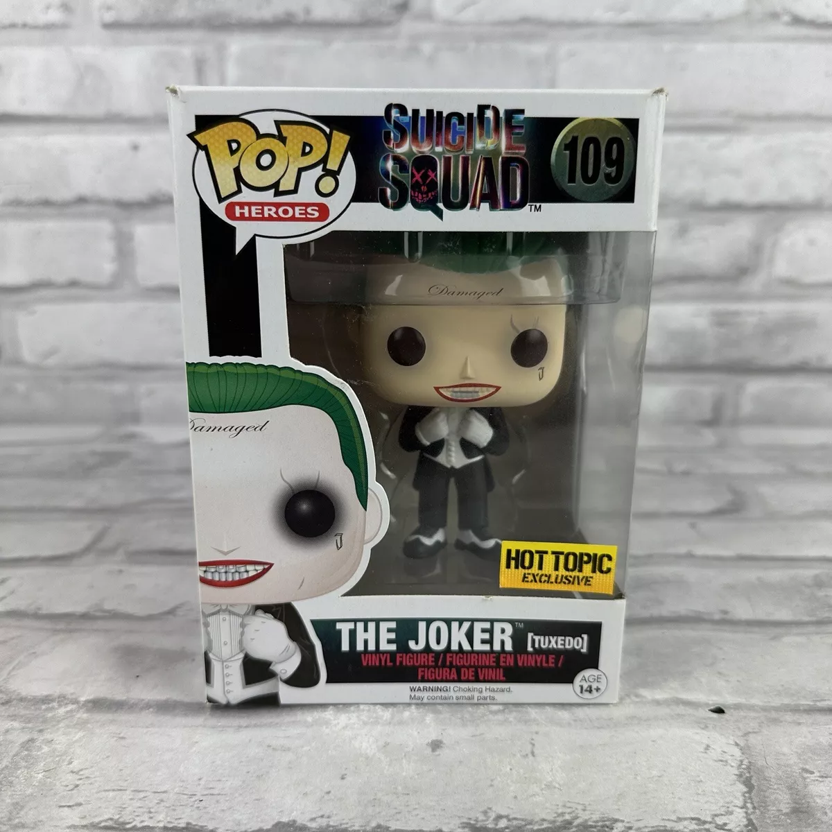 Funko Pop! Suicide Squad #109 The Joker (Tuxedo) Exclusive