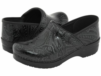 dansko tooled clogs