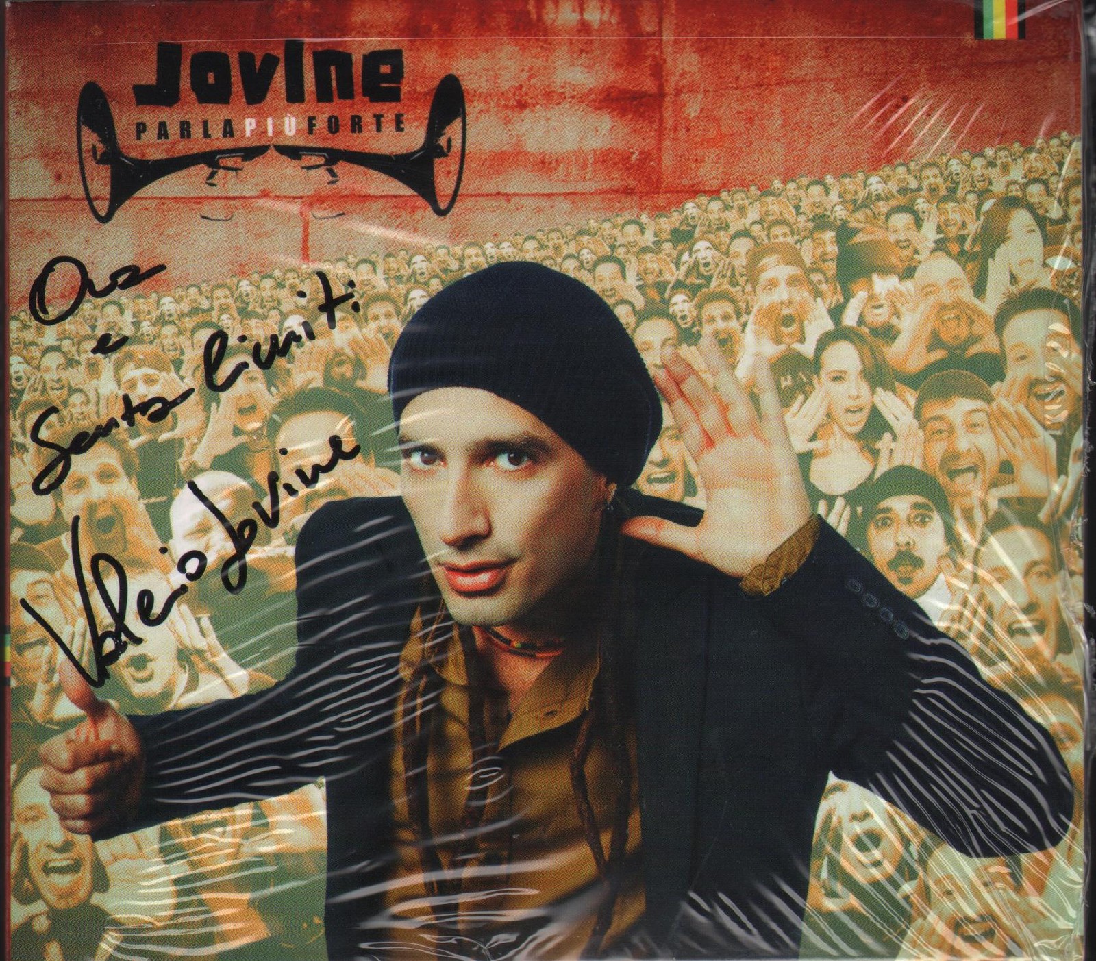 JOVINE - CD CON AUTOGRAFO " PARLA PIU' FORTE "