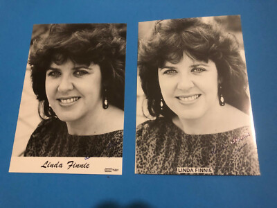 Linzy Finnie Linda Finnie (Mezzo Soprano Opera Signer) Two Hand Autographed Signed ...