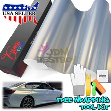 Gloss Metallic Shark Blue PPF TPU Paint Protection Film Dry Wet Apply Vinyl Wrap