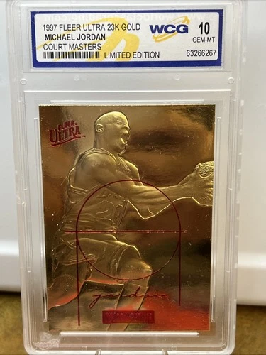 Jordan 1997 Fleer Jordan #3913 Gold