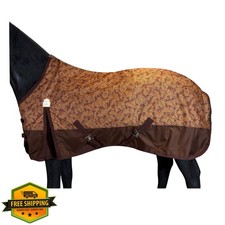 600D Ripstop Horse Turnout Sheet No Fill Water-Resistant Breathable