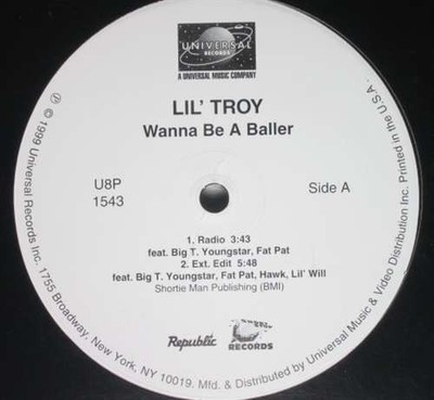 Lil' Troy - Wanna Be A Baller