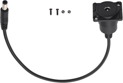 DC Power Panel Mount Cable 5.5Mmx2.1Mm, Female to Male Plug Power Cord Connector