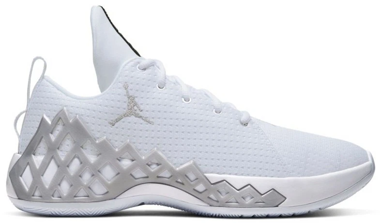 【新品】JORDAN JUMPMAN DIAMOND LOW 26cm Jordan Jumpman Diamond Low White Metallic Silver for Sale