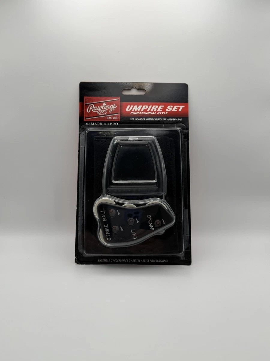 Lot Arbitre Baseball Rawlings – Clickers Et Sacs – Balls/strikes/outs