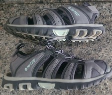 Hi-Tec Cove Sport Womens U.K. Size 6 Outdoor Walking Sandals Grey V.G.C.