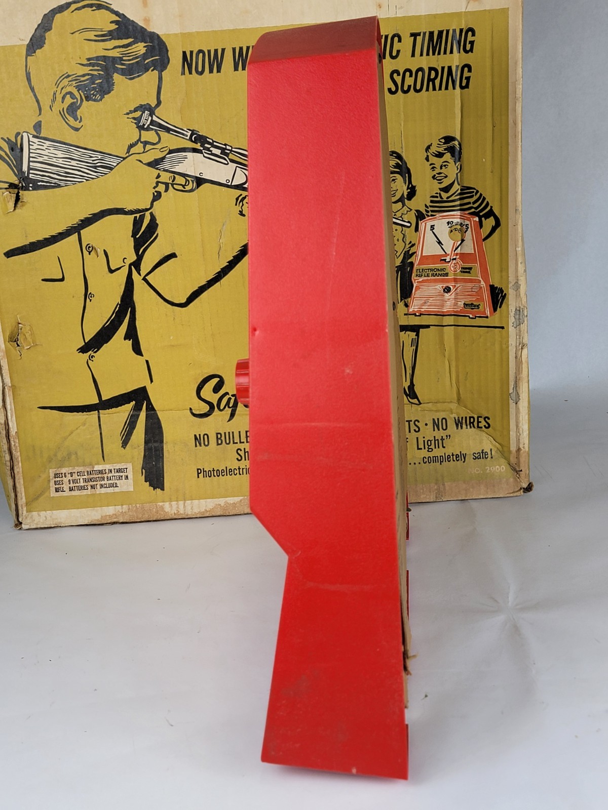 Vintage 1960s EMENEE Electronic Rifle Range with Moving Target Part No 2900