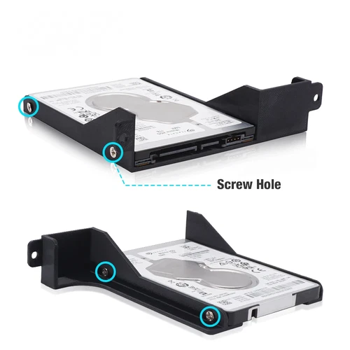 Upgrade 2.5 Inches Hard Drive HDD SSD Bracket With Screws For PlayStation 2 PS2