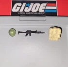 GI Joe Airborne 1983 Complete Weapons Accessories Set Original 80's Hasbro
