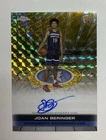 JOAN BERINGER 2025-26 TOPPS CHROME METALLIC AUTO ROOKIE GOLD REFRACTOR /50