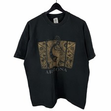 Vintage 1995 Arizona Native Tribal Style Tourist Single Stitch Shirt Size XL