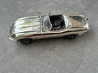 VINTAGE DIECAST -  CHROME JAGUAR E TYPE - CORGI TOYS - RESTORATION,SPARES
