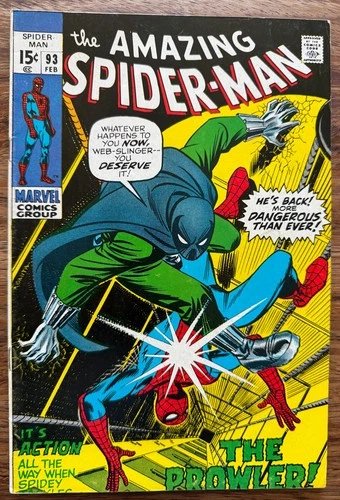 AMAZING SPIDER-MAN #93 - Marvel/1971 - FN+