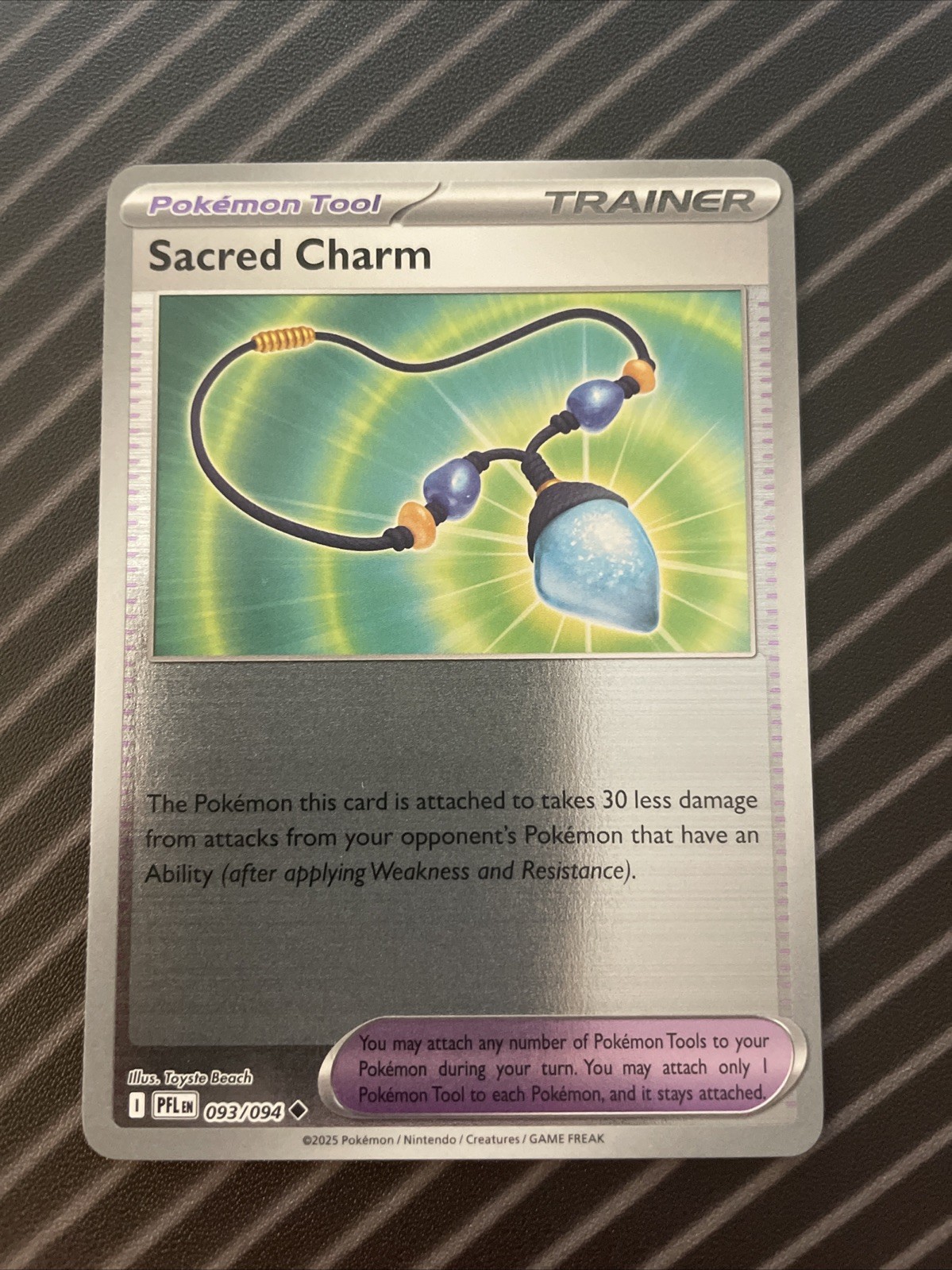 Sacred Charm 093/094 Reverse Holo- Near Mint- Phantasmal Flames