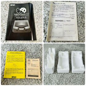 SNK NEO GEO CD Console CD-T01 Black Boxed and more Japanese, Tested  Rank B