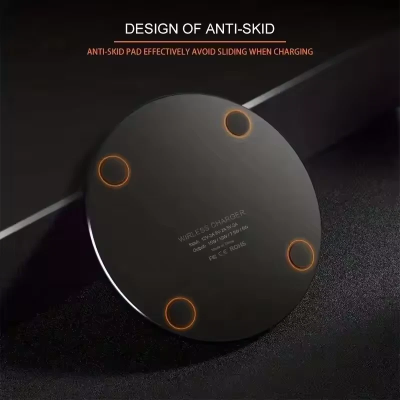 30W Wireless Phone Charger Pad Dock Fast Charge for Samsung iPhone LG Universal - Image 4 of 4