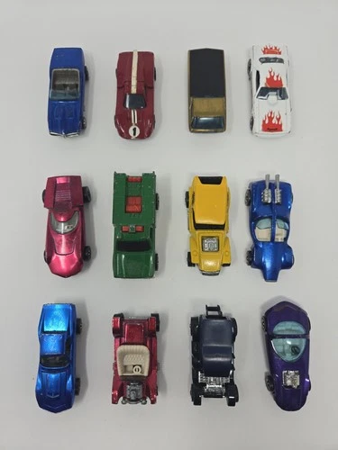 Vintage Hot Wheels Redline Lot of 12 Cars #16 of 16 Red Line Lots